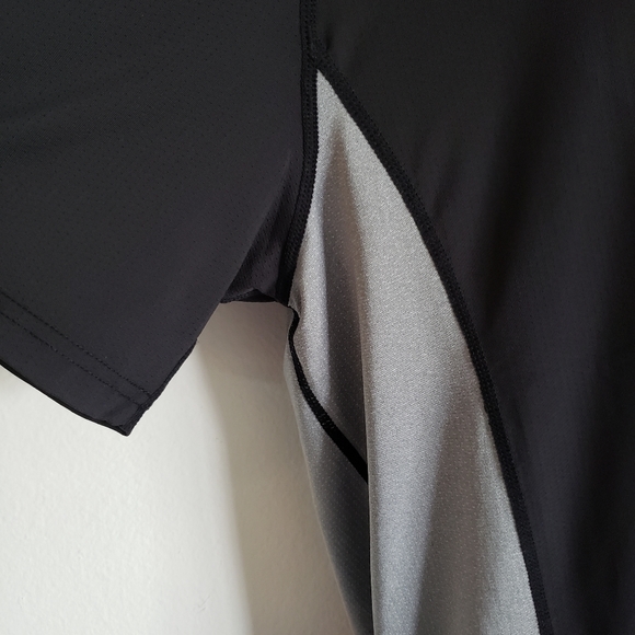 Unbranded Mens Black Active Workout Shirt 2XL - Picture 4 of 7